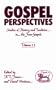 Gospel Perspectives Studies of History a
