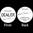 PAUL DARDEN Professional Collector's Dealer Button