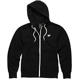 Fox Racing Mr. Clean Men's Front Fleece Hoody Zip Racewear Sweatshirt
