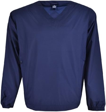 Vansport - Performance Mens V-Neck Windshirt Navy Medium 6515