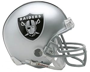 NFL Oakland Raiders Replica Mini Football Helmet