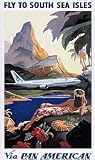 Pan Am Retro Vintage Travel Poster