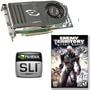 EVGA GeForce 8800 GTS SSC Video Card - FREE Enemy Territory: Quake Wars PC Game, 640MB DDR3, PCI Express, SLI Ready, (Dual Link) Dual DVI, HDTV, Video Card