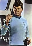 Deforest Kelley Dr. 'Bones' Mccoy Star Trek Art Postcard Print - 4 X 6