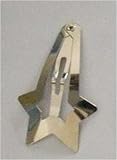 2 Inch (5cm) Hair Ware, Spring Clips, Snap Clips, Hair Pins With Star (Price/50 Clips)