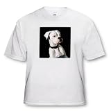 White Boxer Uncropped Ears - Toddler T-Shirt (2T)