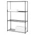 Lorell 4-Shelf Add-On Wire Shelving
