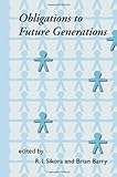 Obligations to future generations