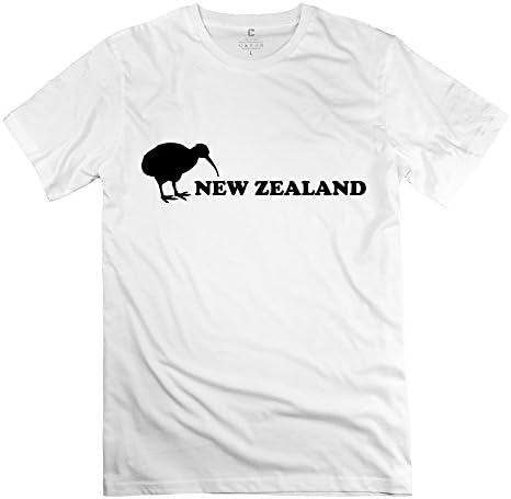 ZYA6W Men New Zealand 100% Cotton Hot Topic T-Shirt White XXL
