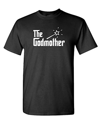 THE GODMOTHER funny parody baptism cute - Mens Cotton T-Shirt
