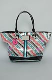 Betsey Johnson The Lg Tote in Gray Chain Reaction,Bags for Women 41TZ5rU9ZxL. SL160 Betsey Johnson The Lg Tote in Gray Chain Reaction,Bags for Women