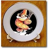 Vintage Balloween Fun - 8 Inch Porcelain Plate