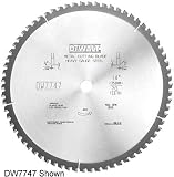 DEWALT DW7747 14-Inch 70 Tooth Heavy Gauge Ferrous Metal Cutting Saw Blade with 1-Inch Arbor