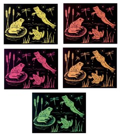 S. ART PAPER FLUORESCENT 50 SHEETS