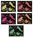 S. ART PAPER FLUORESCENT 50 SHEETS
