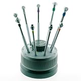 Bergeon Mini Screwdriver Set of 9 With Stand