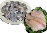 2 lbs. Tilapia and 2 lbs. Jumbo Shrimp