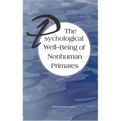 The Psychological Well-being of Nonhuman Primates