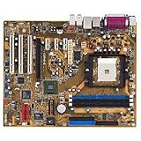Electronics : ASUS K8N4-E Deluxe - Motherboard - ATX - nForce4 4X - Socket 754 - UDMA133, SATA (RAID) - Gigabit Ethernet - FireWire - 8-channel audio