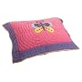 Freckles Butterfly Garden Standard Cotton Quilted Sham, Pink/Purple