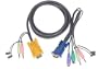 IOGEAR Micro-Lite Bonded All-in-One PS/2, VGA KVM Cable, 6 Feet. G2L5302P