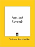 Ancient Records