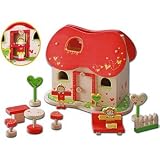 EverEarth Wooden Dollhouse, Figures and Accessories by Maxim