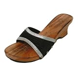 Bamboo 54 Black Strap Wood Wedges