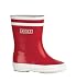 Sports : AIGLE Baby Flac Kid Gummistiefel, rot/wei&szlig;