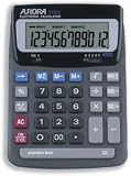 Review Aurora  / Aurora Calculator Desktop Battery/Solar-power 12 Digit 2x3 Key Memory 140x198x46mm Ref DT85V