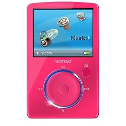 SanDisk Sansa Fuze 4 GB Video MP3 Player (Pink)