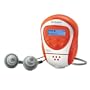 Oregon Scientific MP120/ON128C 128 MB Waterproof MP3 Player with FM Tuner Orange