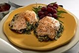 Salmon Stuffed With Spinach and Cheese; 5 - (5oz.) Entree's