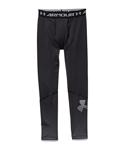 Under Armour Big Boys' UA ColdGear® Armour Big Logo Fitted Leggings