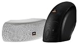 JBL CONTROLCRV-WH High Design Indoor/Outdoor Professional Loudspeaker, White, Single Speaker