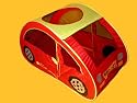 Autozelt Spielzelt Spielezelt Auto Zelt Spielzeug für Junge und Mädchen
