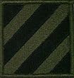3rd Infantry Division Subdued Shoulder Sleeve Insignia