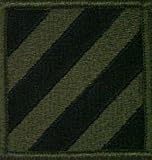 3rd Infantry Division Subdued Shoulder Sleeve Insignia