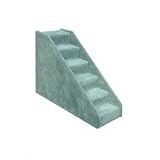 6 Step Tiny Pet Stairs - Gray