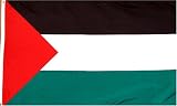 Outdoor Living : Palestine National Country Flag, 3FT x 5FT Polyester [NEW]