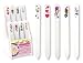 File with Flair Designer Glass Nail Files! Lasts Forever! Case Included!
