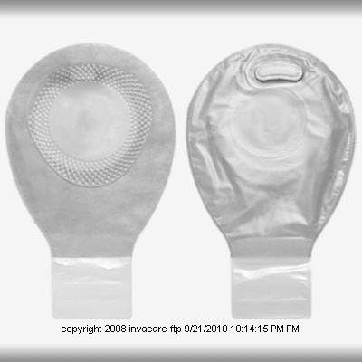 Hollister Pouchkins One-Piece Child Drainable Pouch, Up to 2" Stoma Opening, 7" L, Filter, Integrated Closure, Transparent (1 Box, 10 Each)