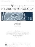 Sports Medicine and Neuropsychology: the Neuropsychologist's Role in the Assessment and Management of Sports-related Concussions:a Special Issue of applied Neuropsychology (Applied Neuropsychology)
