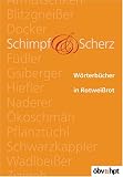 Schimpf und Scherz. Wörterbücher in Rotweißrot