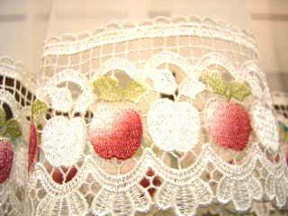 Apple Orchard Kitchen Curtain - Insert Valance