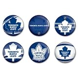 Toronto Maple Leafs 6 Button Set
