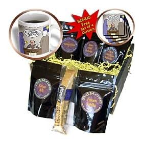 Rich Diesslins Cartoon Days of Christmas TCDC - The Census in Bethlehem at Christmas - Coffee Gift Baskets - Coffee Gift Basket