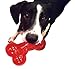 SPOT Play Strong Bone- Durable TPR Long Lasting Dog Chew for Aggressive Chewers, Hole for Treats, Virtually Indestructible Toy for Small and Medium Dogs & Puppies - 4.5 inch