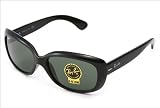 その他ファッション小物通販専門店ランキング20位 RAY BAN レイバン JACKIE OHH ジャッキーオー サングラス RB4101 601 ブラック/グレーグリーン[並行輸入品]
