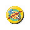 Simpsons - Buttons Itchy and Scratchy (in 2,5 cm)